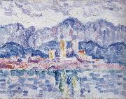 Paul Signac gray weather oil on canvas